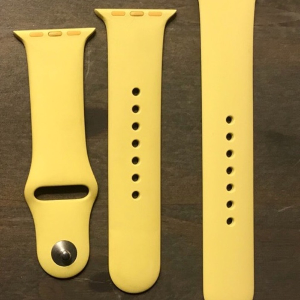 Yellow Apple Watch 38mm Sports Band